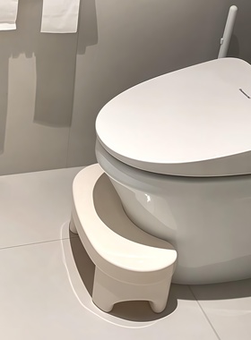 马桶凳蹲坑神器厕所脚凳家用加厚厕所卫生间防滑塑料脚踏凳子坐便