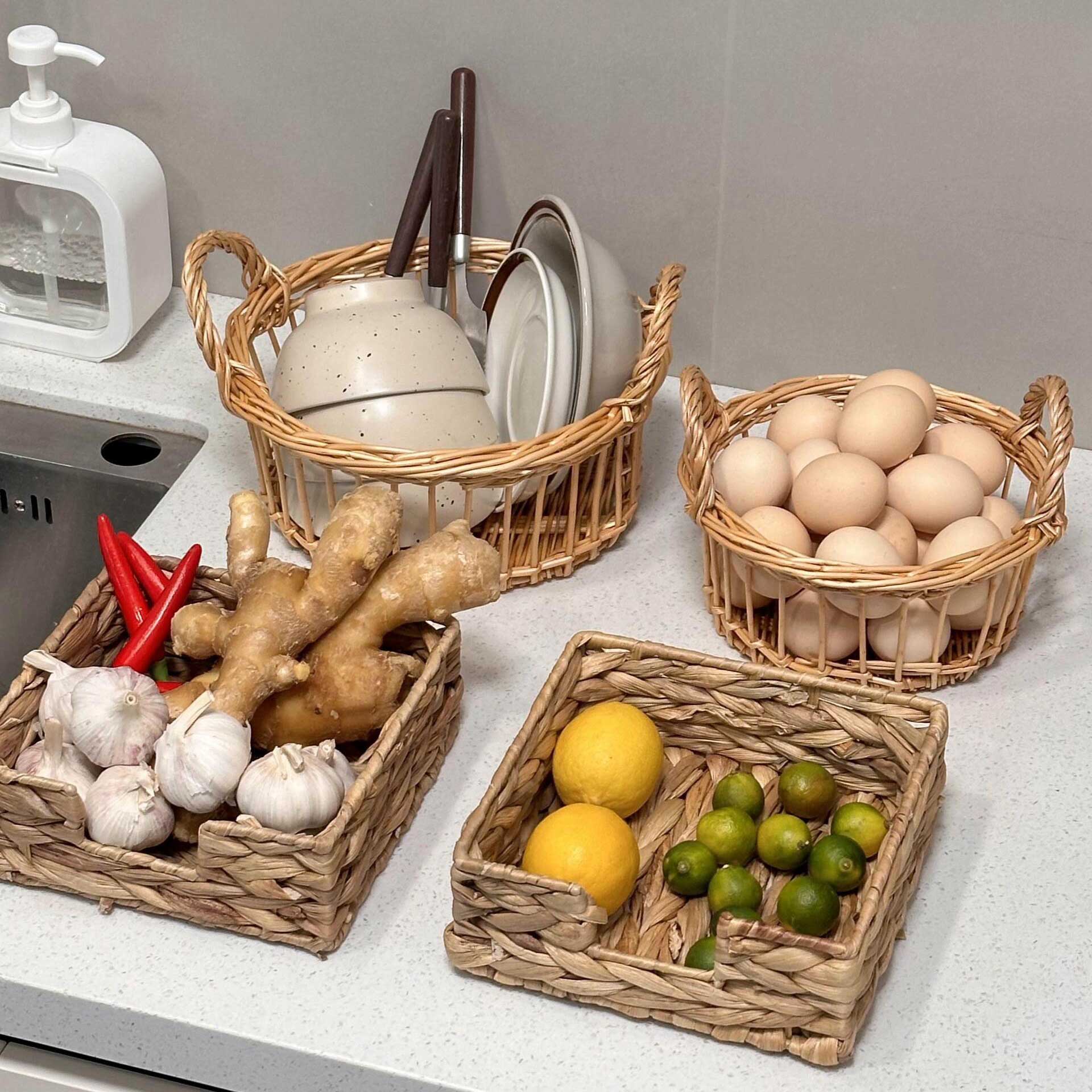 谁懂这个藤编收纳筐的含金量