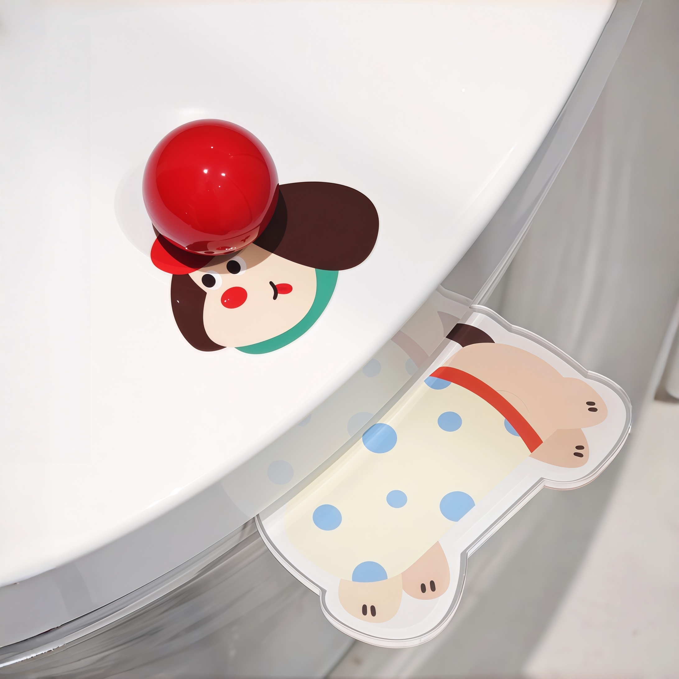 谁家的马桶提盖器这么可可爱爱~