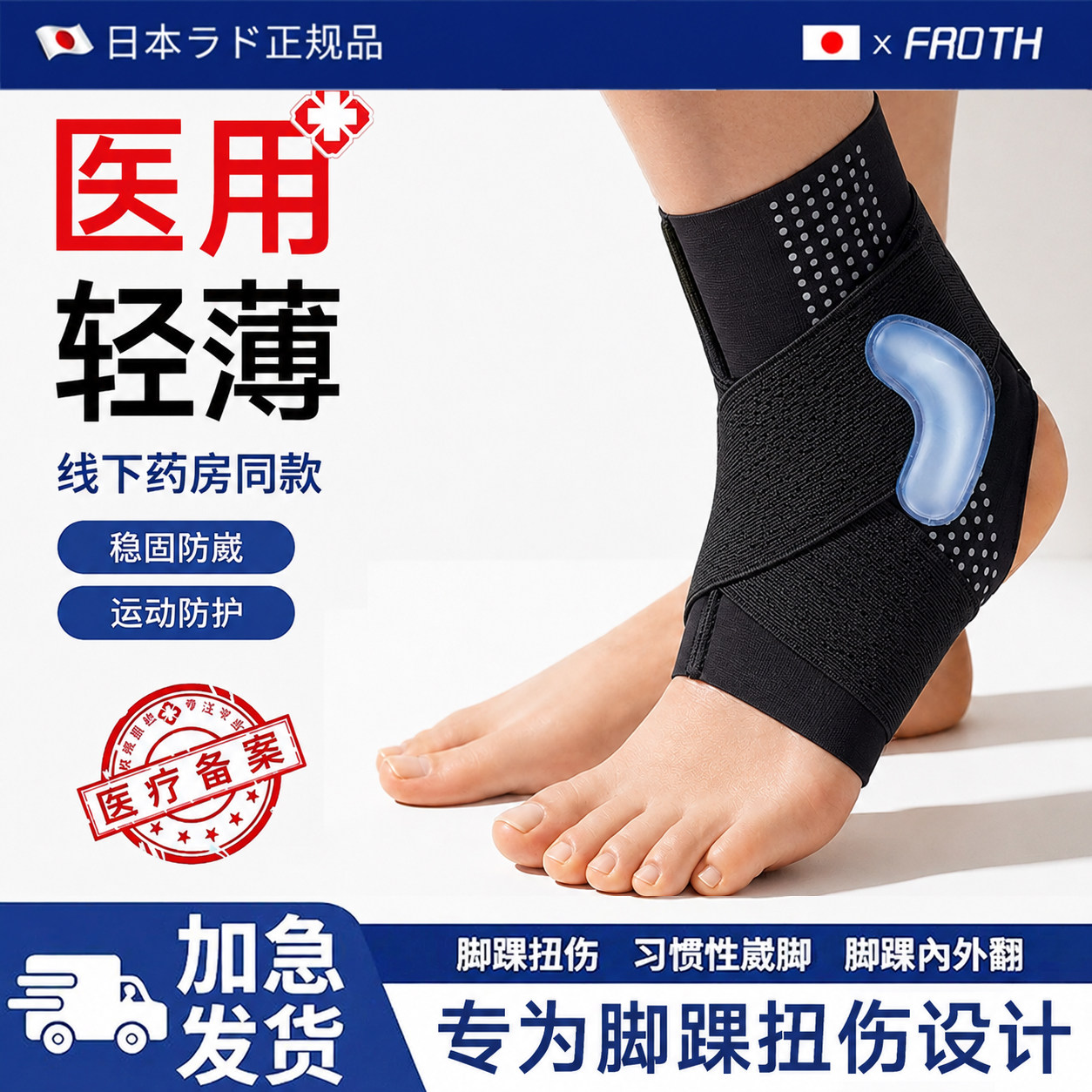 【骨科推荐】护踝防崴脚固定关节