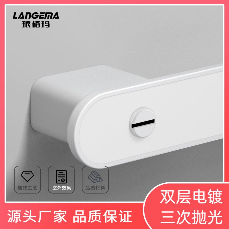 速发法式磁态极简门锁简约生吸静锌锁厂家音合金室内门把手执手锁