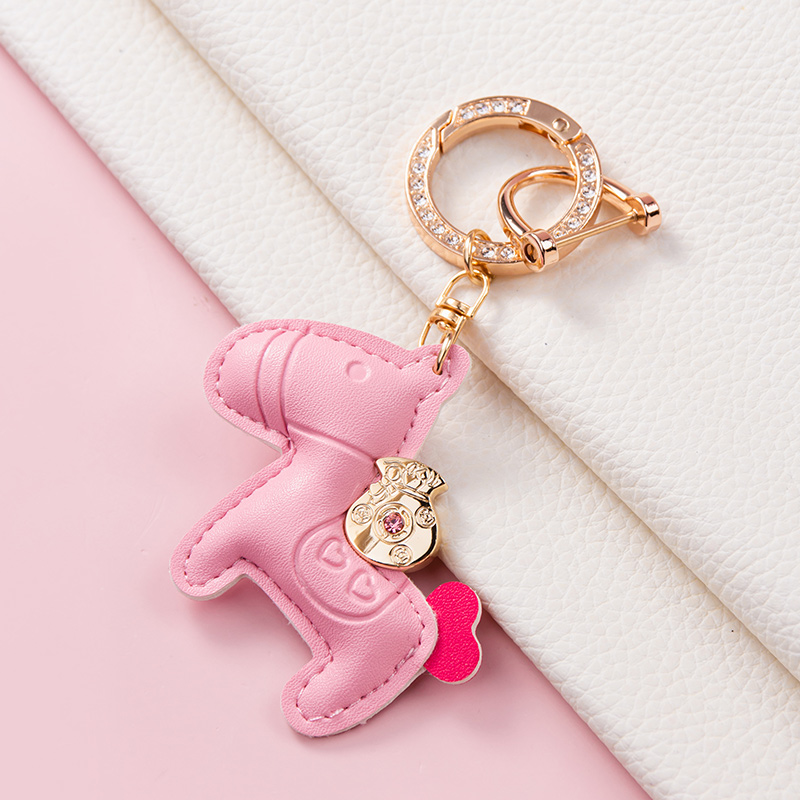 速发马上有钱扣挂精可爱汽车链圈环件致士挂饰