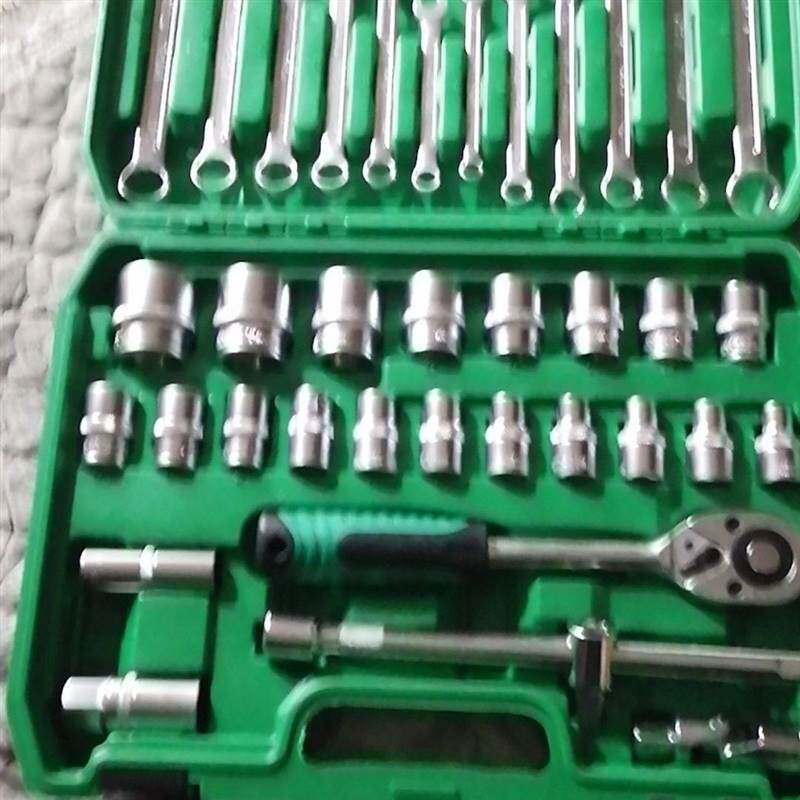 速发汽修工具套筒扳手组合工具套装37件套汽车修理手动五金汽保工