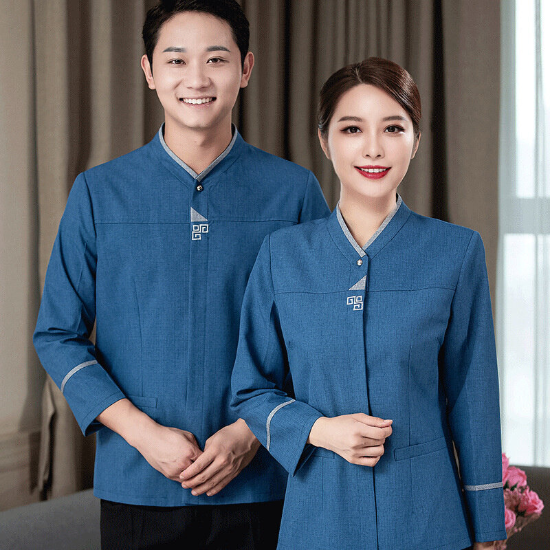 高货速发保洁员工作服女套装酒店商场宾馆物业清洁工小区保洁阿姨