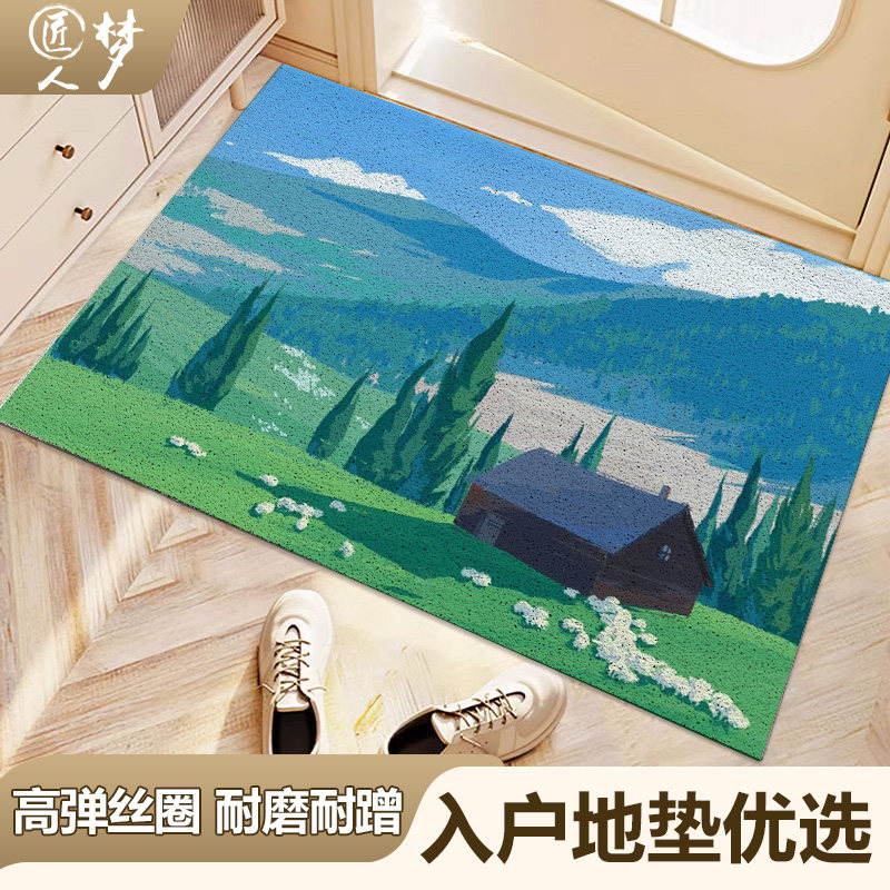 入户门厅地垫丝圈门口垫子进门垫玄关吸尘刮土耐脏脚垫可裁剪地毯,居家布艺,入户地垫,淘宝优惠券,粉丝福利购,淘宝优惠卷