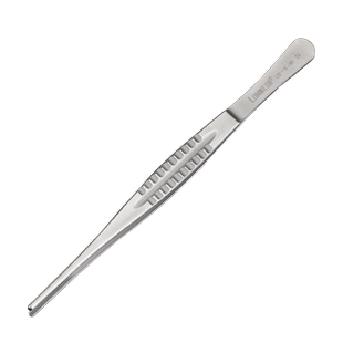 医用无损伤镊凹凸齿镊子心血管手术镊不锈钢器械工具18cm整形器械