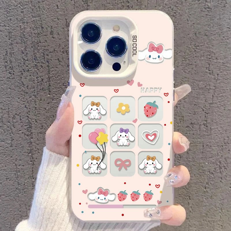 粉桂心格适用苹果17promax手机壳iPhone16/15/14新款13磨砂彩银12华为P70荣耀400vivoS30小米17红米k90oppo
