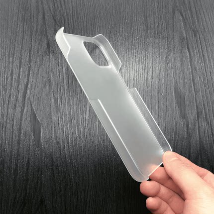 超薄半包Pc磨砂硬壳适用苹果17promax手机壳iPhone16新款无边框15磨砂保护套14Pro简约13高级感xsmax男女潮款