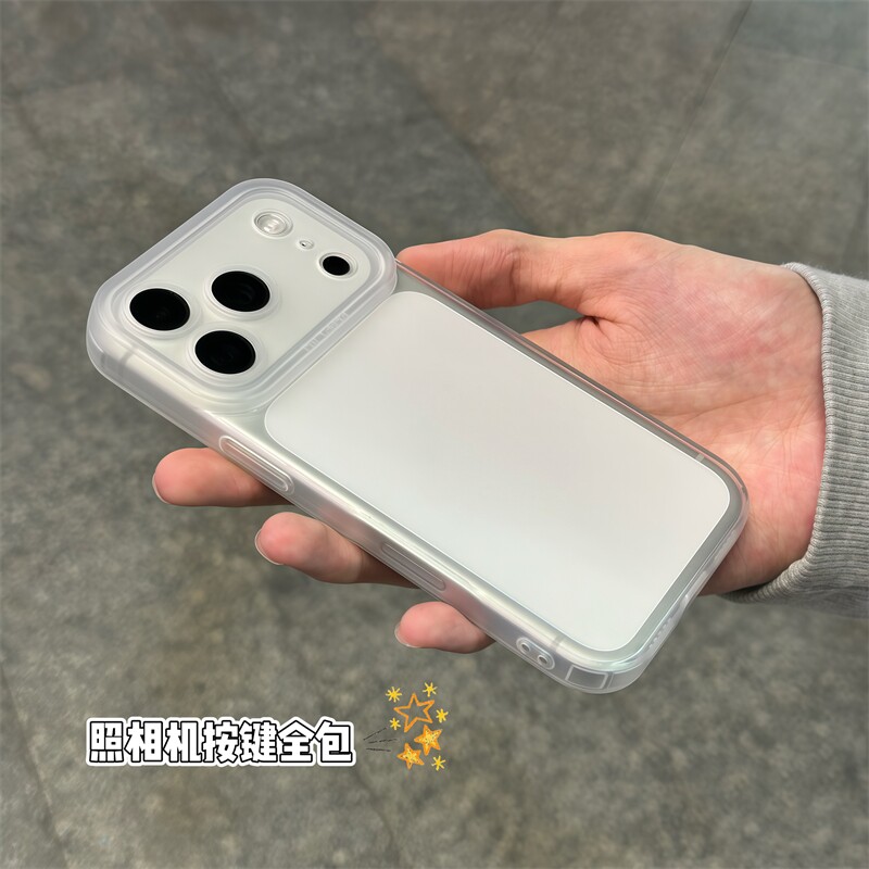 高级透明适用于苹果17promax网红爆款手机壳iPhone16简约15全包防摔14小清新13潮流时尚12个性创意小众11软壳