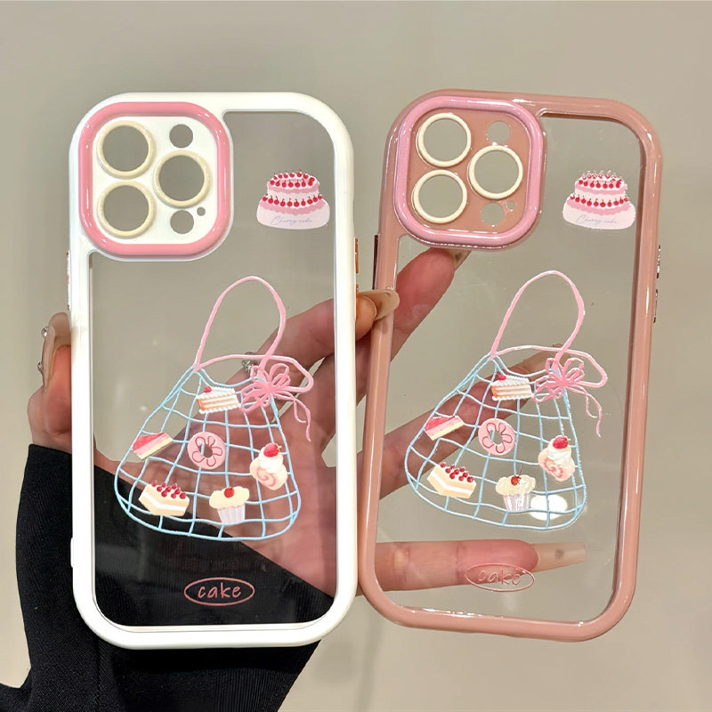 全机型硅胶软壳简约ins风甜品袋