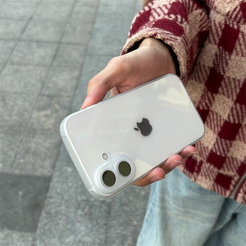 超薄磨砂半透明适用iphone17手机壳17promax苹果16pro新款Air软硅胶15防指纹13情侣12高级感14男女plus保护套