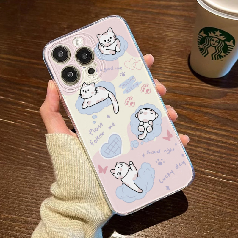 全机型硅胶软壳少女软萌撒娇小猫