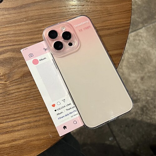 全机型硅胶软壳闺蜜款晕染渐变