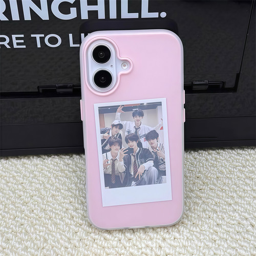 苹果硅胶软壳简约半透双层二合一