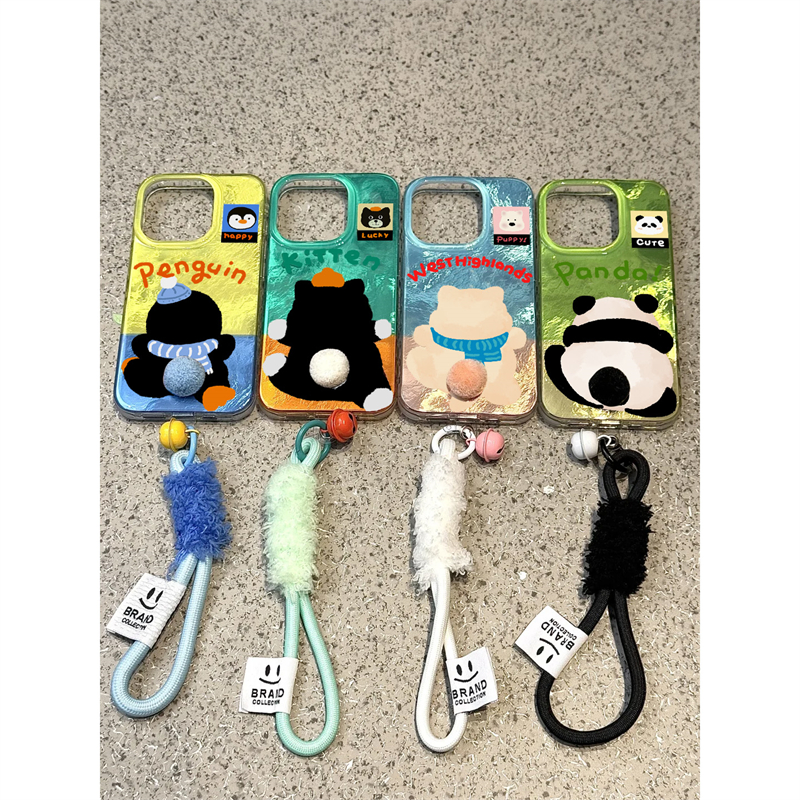 全机型jellycat背影手拎绳锡纸纹
