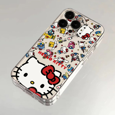 全机型硅胶软壳满屏kt猫小众高级