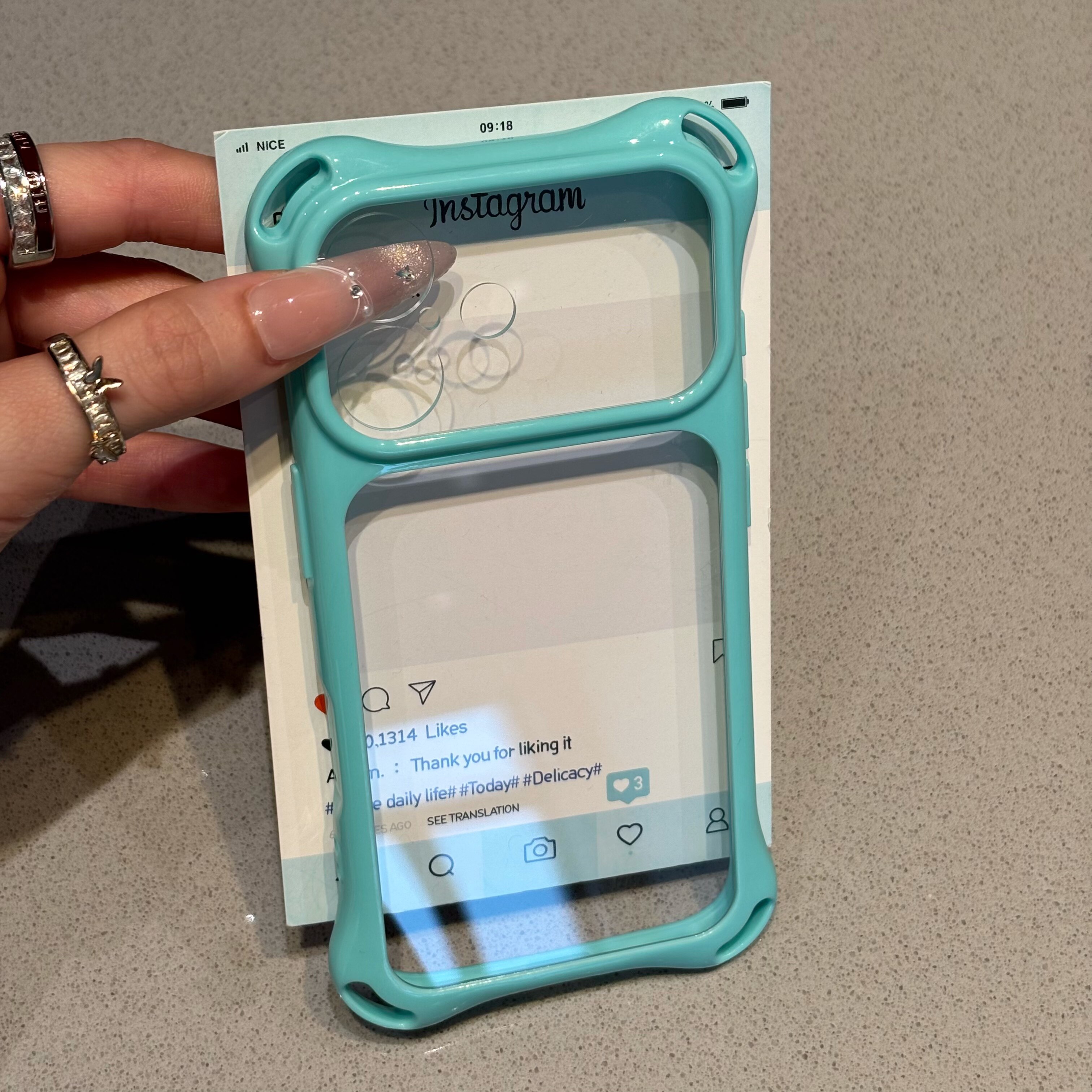 高颜值透色四角挂绳孔适用新款iphone17Promax苹果手机壳16proo简约马卡龙15pm个性百搭14pro男女17保护套13