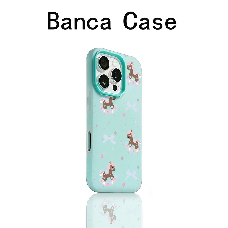 星星小木马适用苹果17promax手机壳iPhone16果冻二合一15简约14个性保护套13/12/11肤感磨砂防摔air男女xsmax