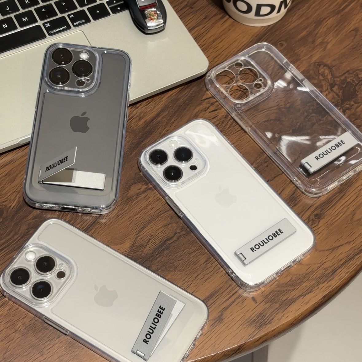 200+型号硅胶高级透明软壳支架