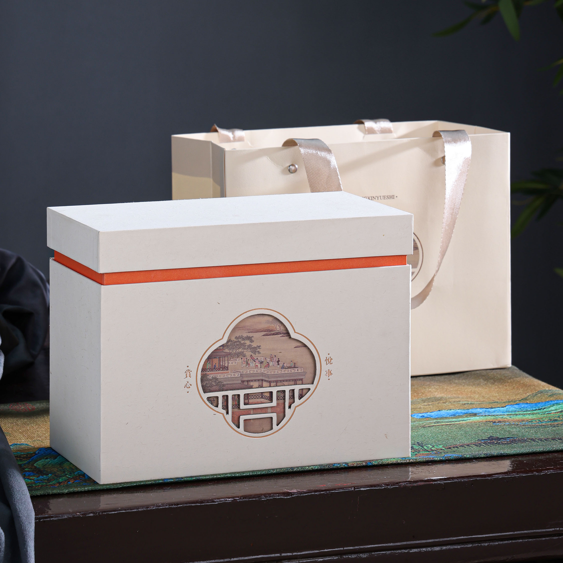 茶叶包装盒空礼盒福鼎白茶白毫银