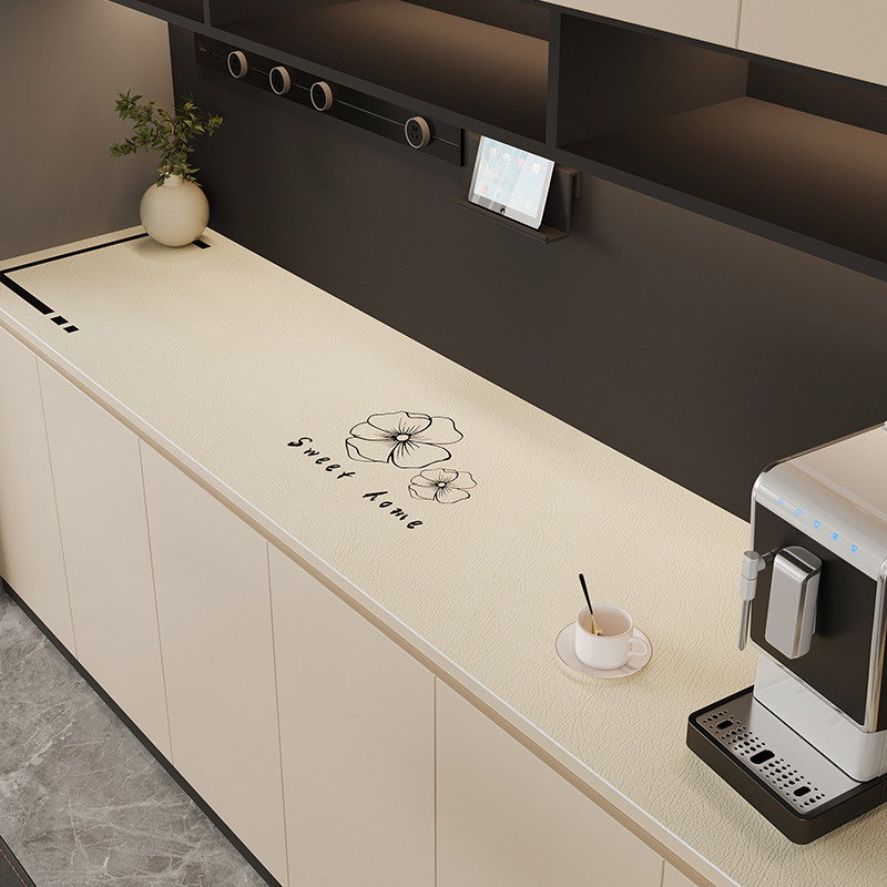 长方形玄关柜垫防水防油免洗