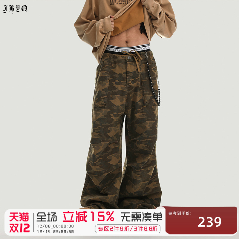 春秋长裤工装JHYQ宽松休闲