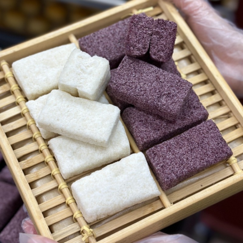 【茯苓/芡实糕】新鲜短保中式糕点紫米黑米茯苓糕健康零食早餐,零食/坚果/特产,中式糕点/新中式糕点,淘宝优惠券,粉丝福利购,淘宝优惠卷