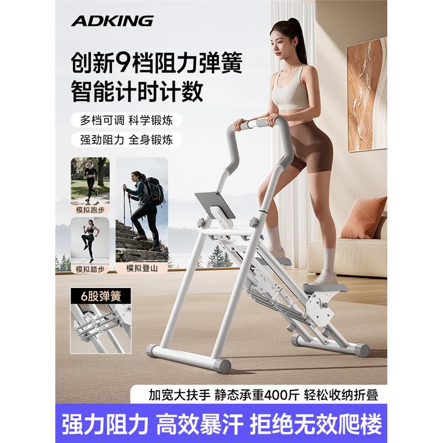 爬楼机健身家用瘦肚子多功能登山爬坡楼梯小型踏步机燃脂运动器材