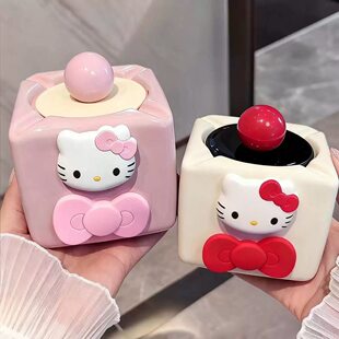 可爱卡通hellokitty菸灰缸创意个性客厅卧室办公室桌面装饰摆饰