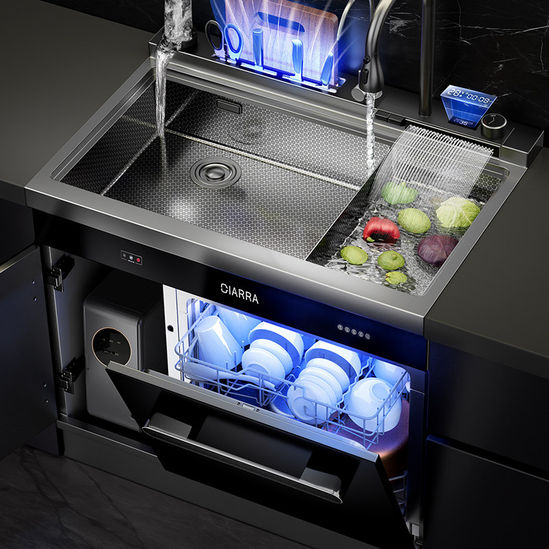 集成水槽洗碗机全自动家用洗碗机