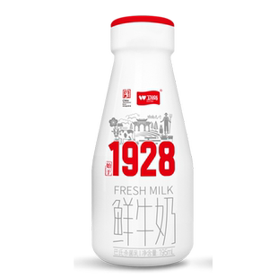 【六安卫岗天天订】195ml玻璃瓶1928鲜牛奶