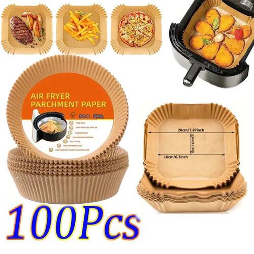 Disposable Air Fryer Paper Non-Stick Kitchen Baking Airfryer