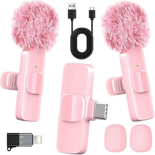 K9 lavalier wireless mini microphone无线迷你麦克风手机直播