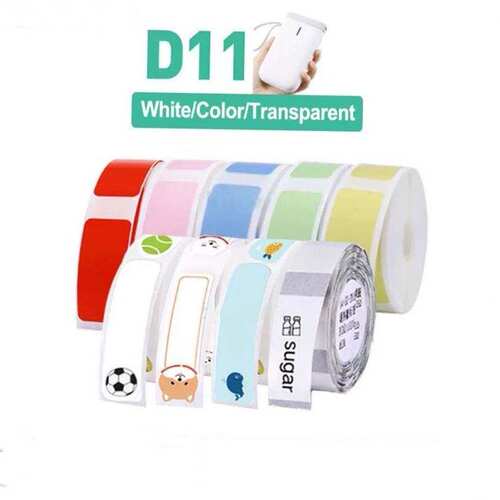 Niimbot D11 D110 D101 Mini Label printer paper Printing Lab1