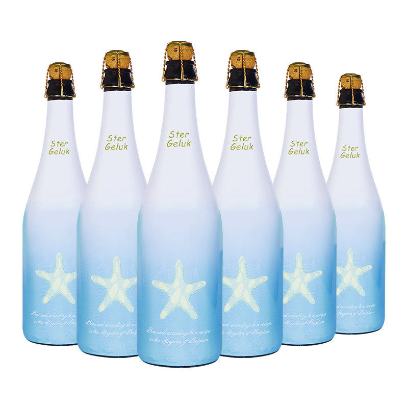 比利时原装进口格鲁星大星精酿白啤酒750ml*6瓶装小麦白啤