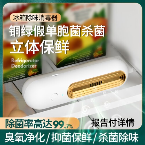 2026新款冰箱除味器杀菌保鲜除臭便携式除味去异味臭氧抑菌家用