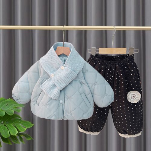 宝宝棉服套装冬装婴儿保暖