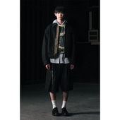 GOODBAI 916 翻领泼墨拉链oversize外套