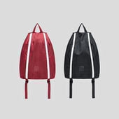 logo编号印花多功能拉链薄款 GOODBAI 双肩包