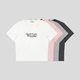 ‘Good Luck Everyday GOODBAI 印花正肩短袖 T恤