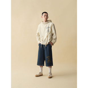 GOODBAI 外套 916邮戳logo印花轻薄套头长袖