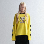 GOODBAI T恤 五角星机器小猫长袖 GOODEES 新款