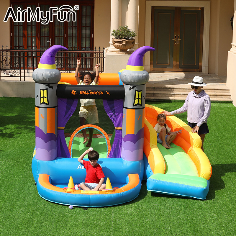 AirMyfun万圣节充气城堡室内小型
