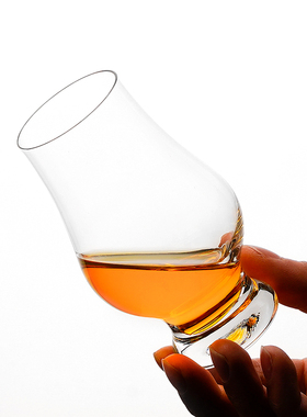 高档水晶玻璃威士忌杯小闻香杯100ml郁金香杯迷你iso杯品酒杯酒具