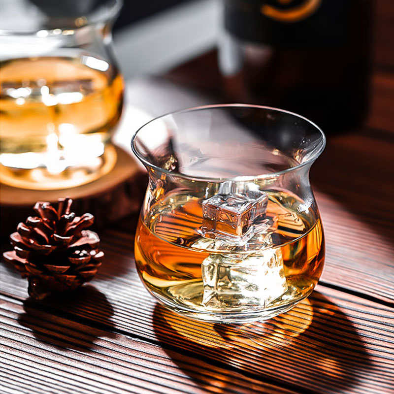 波兰进口KROSNO古典杯威士忌酒杯品鉴杯郁金香闻香杯洋酒杯平底杯