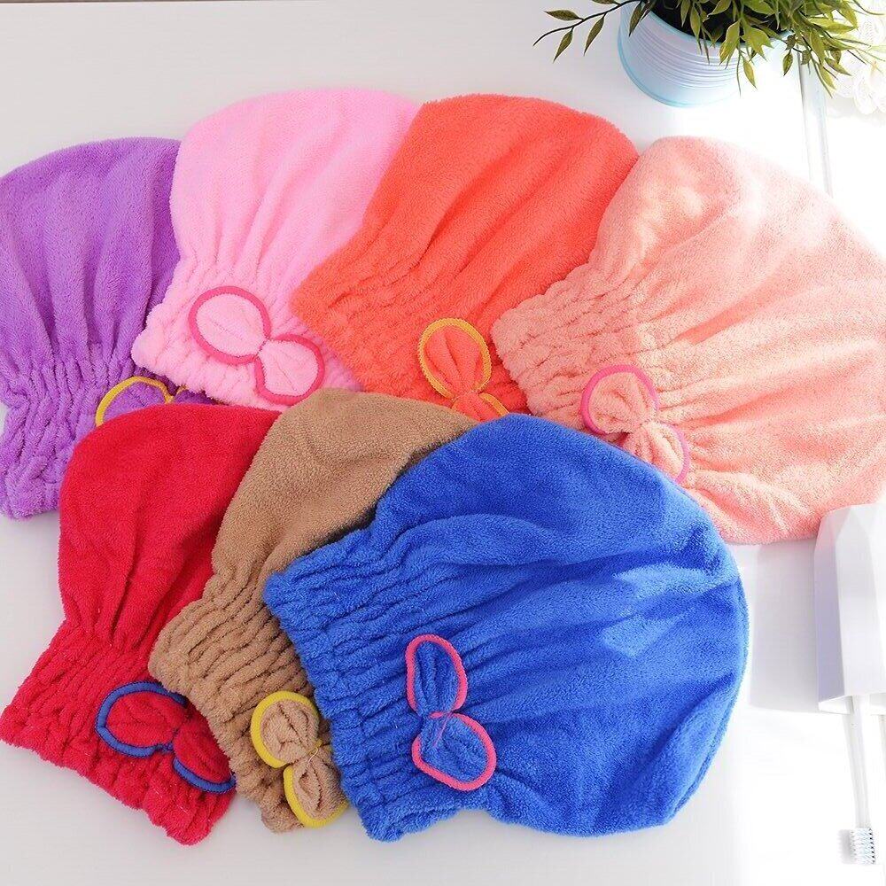 干发帽女超强吸水速干洗头帽子擦头发毛巾新款可爱加厚浴帽包头