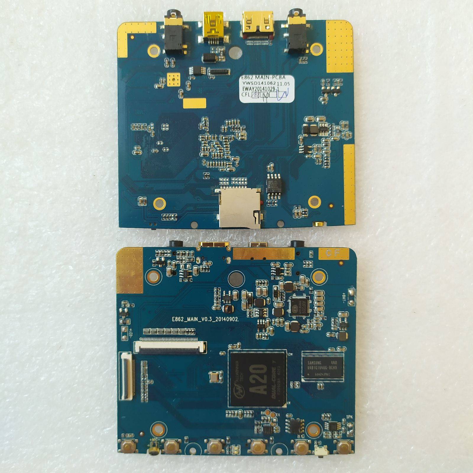 全志A20 A10 行车记录仪主板 AXP209 A20 A10 芯片 现货库存