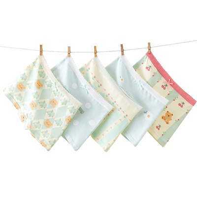 棉优童儿童内裤女童纯棉平角短裤