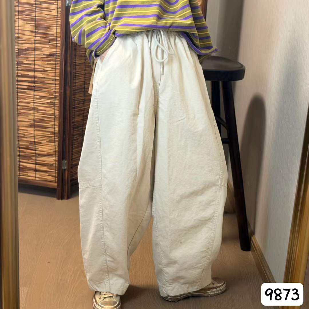 秋季休闲裤百搭日常显瘦裤子
