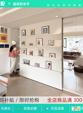 书架门定制室内门推拉门卧室隐形轨道卫生间厕所悬浮门吊轨平移门